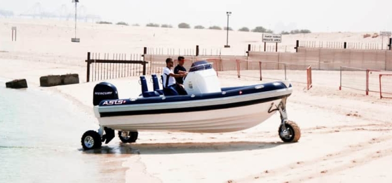 First ASIS Amphibious Boat