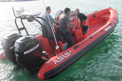 Rescue Boat with detachable tube