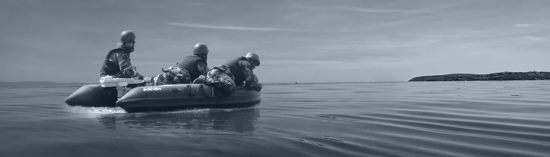 military inflatable boats