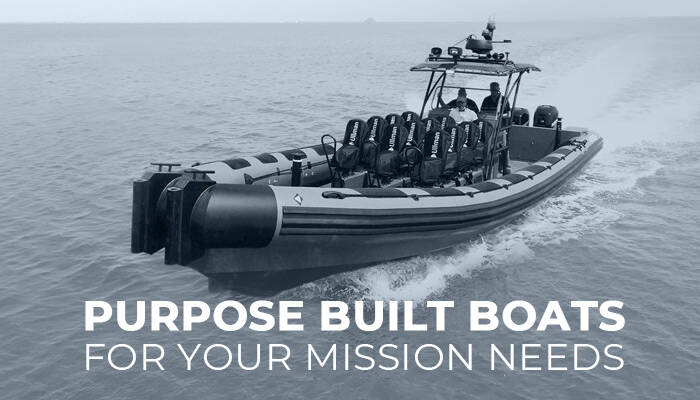 military boat purpose built for your mission needs