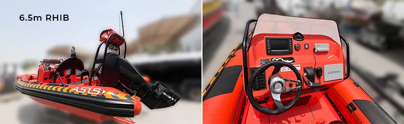 6.5 meter Oil and Gas boat