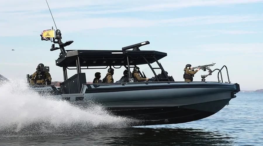 foam-filled aluminum hull