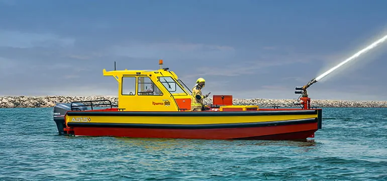 Aluminum Firefighting Boats