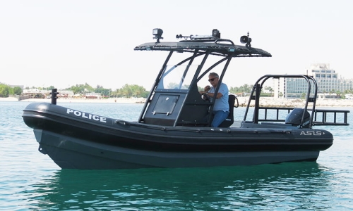 aluminum police boat 6.5m