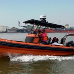 fiberglass law enforcement boat 8m