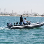 fiberglass navy boat 5.5m