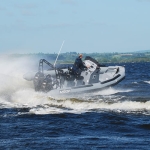 fiberglass navy rhib boat 7.2m