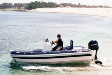Amphibious Rigid Inflatable Boat