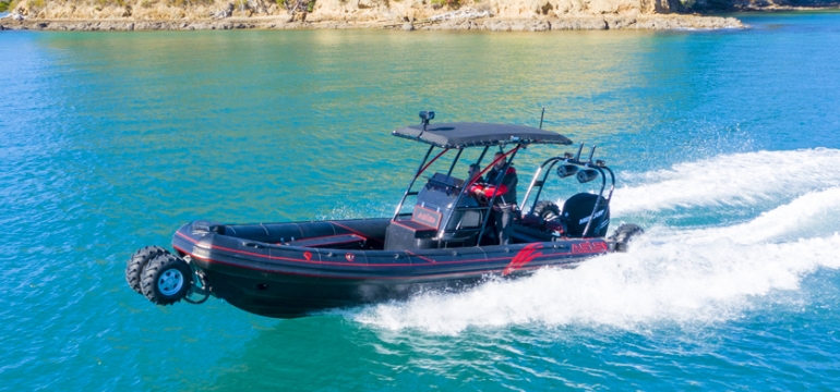 ASIS Amphibious At Hutchwilco Boat Show
