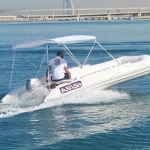 inflatable boat 5.1 with outboard motor